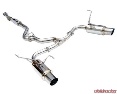 Invidia Dual N1 Catback Exhaust w/ Stainless Steel Tips Subaru WRX | STI 2015-2021 - HS15STIGTP