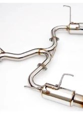 Invidia Dual N1 Catback Exhaust w/ Titanium Tips Subaru WRX | STI 2015-2021                                     - HS15STIGTT - Image 2