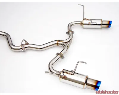 Invidia Dual N1 Catback Exhaust w/ Titanium Tips Subaru WRX | STI 2015-2021 - HS15STIGTT