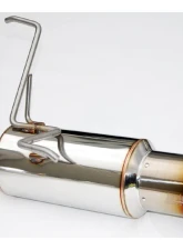 Invidia Dual N1 Catback Exhaust w/ Titanium Tips Subaru WRX | STI 2015-2021                                     - HS15STIGTT - Image 4