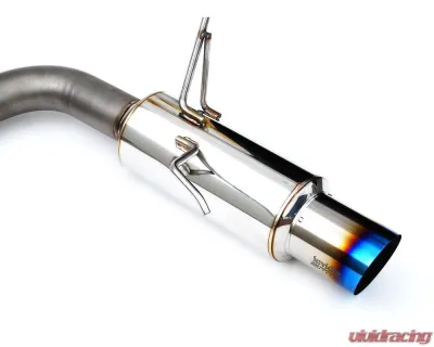 Invidia N1 Catback Exhaust w/ Bead Blasted Piping Titanium Tip Subaru WRX | STI 2015-2021 - HS15SW4BGR1GT