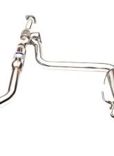 Invidia Q300 Catback Exhaust w/ Rolled Stainless Steel Tip Subaru WRX | STI 2015-2021                                     - HS15SW4G3S - Image 3