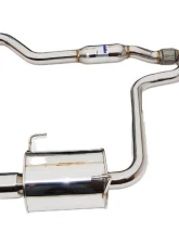 Invidia Q300 Catback Exhaust w/ Rolled Stainless Steel Tip Subaru WRX | STI 2015-2021                                     - HS15SW4G3S - Image 2