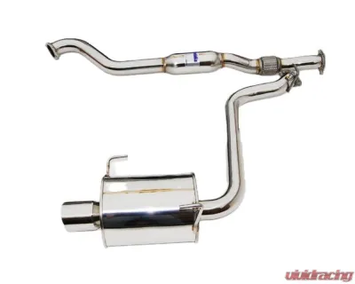 Invidia Q300 Catback Exhaust w/ Rolled Stainless Steel Tip Subaru WRX | STI 2015-2021 - HS15SW4G3S