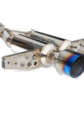 Invidia Catback Exhaust w/ Double Titanium Tips Honda Civic 2017-2021                                     - HS17CHB7GM2ST - Image 5