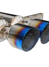 Invidia Catback Exhaust w/ Double Titanium Tips Honda Civic 2017-2021                                     - HS17CHB7GM2ST - Image 7