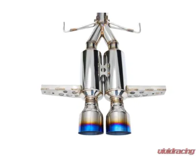Invidia Catback Exhaust w/ Double Titanium Tips Honda Civic 2017-2021 - HS17CHB7GM2ST