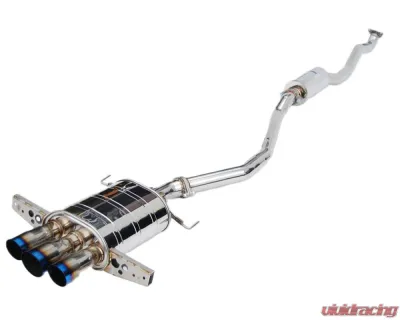 Invidia Q300 Catback Exhaust w/ Triple Titanium Tips Honda Civic 2017-2021 - HS17CHB7Q33ST