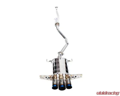 Invidia Q300 Catback Exhaust w/ Triple Titanium Tips Honda Civic 2017-2021 - HS17CHB7Q33ST