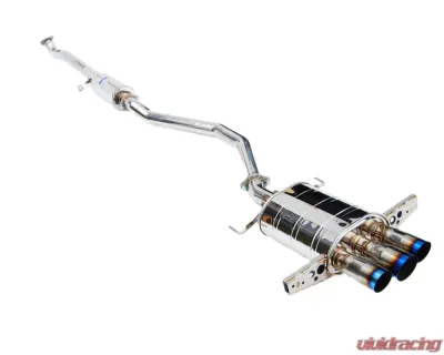 Invidia Q300 Catback Exhaust w/ Triple Titanium Tips Honda Civic 2017-2021 - HS17CHB7Q33ST