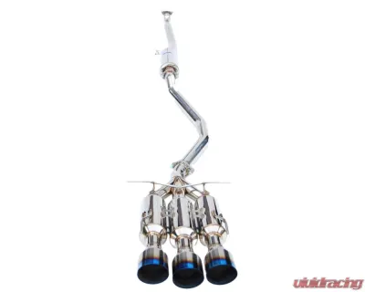 Invidia Gemini Catback Exhaust w/ Triple Titanium Tips Honda Civic Si 2017-2021 - HS17CS27GM3ST