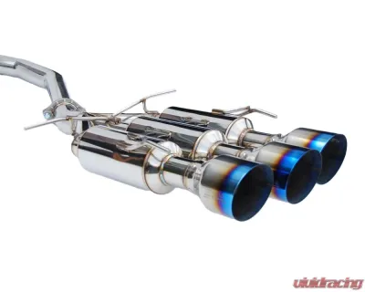 Invidia Gemini Catback Exhaust w/ Triple Titanium Tips Honda Civic Si 2017-2021 - HS17CS27GM3ST