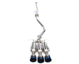 Invidia Gemini Catback Exhaust w/ Triple Titanium Tips Honda Civic Si 2017-2021