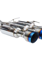 Invidia Gemini Catback Exhaust w/ Triple Titanium Tips Honda Civic Si 2017-2021                                     - HS17CS47GM3ST - Image 4