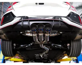 Invidia Gemini Catback Exhaust w/ Titanium Tips Honda Civic Type-R 2017-2021