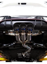 Invidia Gemini Catback Exhaust w/ Titanium Tips Honda Civic Type-R 2017-2021                                     - HS17CTRFGM3ST - Image 5