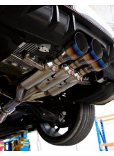 Invidia Gemini Catback Exhaust w/ Titanium Tips Honda Civic Type-R 2017-2021                                     - HS17CTRFGM3ST - Image 5