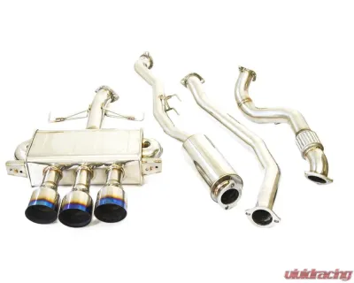 Invidia Q300 Catback Exhaust w/ Triple Titanium Tip Honda Civic Type-R 2017-2021 - HS17CTRFQ33ST