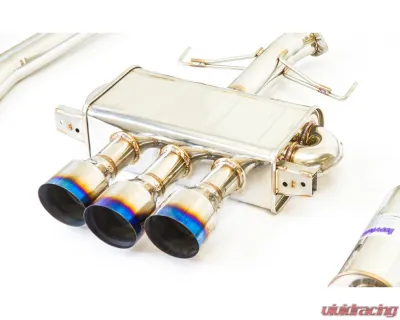 Invidia Q300 Catback Exhaust w/ Triple Titanium Tip Honda Civic Type-R 2017-2021 - HS17CTRFQ33ST