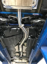 Invidia Q300 Catback Exhaust w/ Triple Titanium Tip Honda Civic Type-R 2017-2021                                     - HS17CTRFQ33ST - Image 6