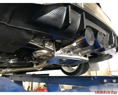 Invidia Q300 Catback Exhaust w/ Triple Titanium Tip Honda Civic Type-R 2017-2021 - HS17CTRFQ33ST