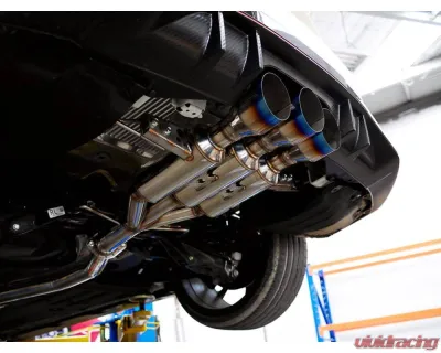 Invidia R400 Gemini Full Titanium Catback Exhaust Honda Civic Type-R 2017-2021 - HS17CTRTG3ST