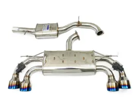 Invidia Q300 Catback Exhaust w/ Rolled Stainless Steel Tips Volkswagen Golf-R MK7.5 2017-2021