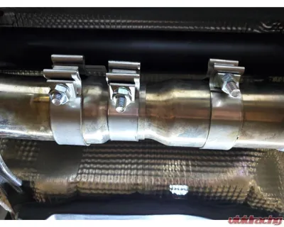 Invidia Q300 Catback Exhaust w/ Rolled Titanium Tips Volkswagen Golf-R MK7.5 2017-2021 - HS17GFR753V4RT