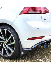 Invidia Q300 Catback Exhaust w/ Rolled Titanium Tips Volkswagen Golf-R MK7.5 2017-2021                                     - HS17GFR753V4RT - Image 4