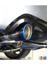 Invidia Q300 Catback Exhaust w/ Rolled Titanium Tips Infiniti Q60 2017+                                     - HS17IQ66GM1RT - Image 2