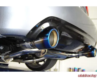 Invidia Q300 Catback Exhaust w/ Rolled Titanium Tips Infiniti Q60 2017+ - HS17IQ66GM1RT