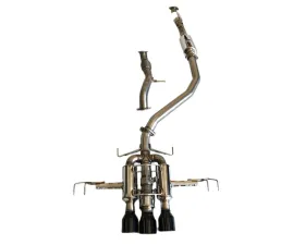 Invidia R400 Full Catback Exhaust w/ Black Tip Honda Civic Type-R 2022+