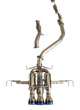 Invidia R400 Full Catback Exhaust w/ Titanium Tip Honda Civic Type-R 2022+                                     - HS22CTRFGM3STL - Image 7