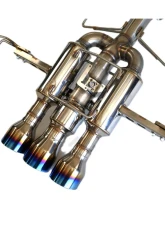Invidia R400 Full Catback Exhaust w/ Titanium Tip Honda Civic Type-R 2022+                                     - HS22CTRFGM3STL - Image 5
