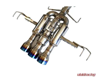 Invidia R400 Full Catback Exhaust w/ Titanium Tip Honda Civic Type-R 2022+ - HS22CTRFGM3STL
