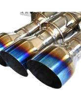 Invidia R400 Full Catback Exhaust w/ Titanium Tip Honda Civic Type-R 2022+                                     - HS22CTRFGM3STL - Image 6