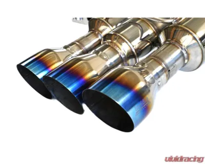Invidia R400 Full Catback Exhaust w/ Titanium Tip Honda Civic Type-R 2022+ - HS22CTRFGM3STL
