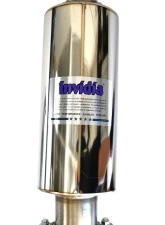 Invidia R400 Full Catback Exhaust w/ Titanium Tip Honda Civic Type-R 2022+                                     - HS22CTRFGM3STL - Image 7