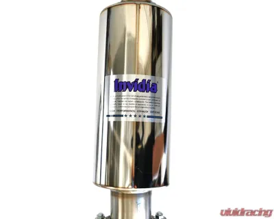 Invidia R400 Full Catback Exhaust w/ Titanium Tip Honda Civic Type-R 2022+ - HS22CTRFGM3STL