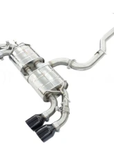 Invidia R400 Catback Exhaust w/ Black Tips Volkswagen Golf-R MK8 2022+                                     - HS22GFR8GV4SB - Image 2
