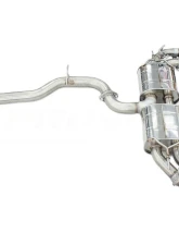 Invidia R400 Catback Exhaust w/ Black Tips Volkswagen Golf-R MK8 2022+                                     - HS22GFR8GV4SB - Image 3