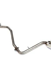 Invidia N1 Catback Exhaust w/ Single Titanium Tip Honda Civic 2022+                                     - HS22HC6GT1STL - Image 3