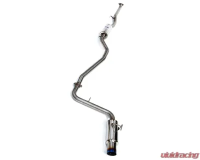 Invidia N1 Catback Exhaust w/ Single Titanium Tip Honda Civic 2022+ - HS22HC6GT1STL
