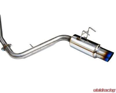Invidia N1 Catback Exhaust w/ Single Titanium Tip Honda Civic 2022+ - HS22HC6GT1STL