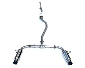 Invidia N1 Non-Polished Catback Exhaust w/ Titanium Burnt Tip Honda Civic Si 2022+