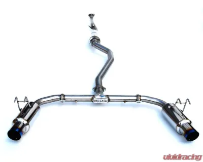 Invidia N1 Non-Polished Catback Exhaust w/ Titanium Burnt Tip Honda Civic Si 2022+ - HS22HS4GD1STL
