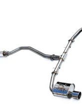 Invidia Q300 Non-Polished Catback Exhaust w/ Stainless Steel Tip Honda Civic Si 2022+                                     - HS22HS4QD1RSL - Image 3