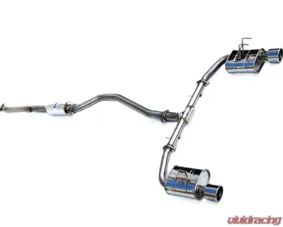Invidia Q300 Non-Polished Catback Exhaust w/ Stainless Steel Tip Honda Civic Si 2022+ - HS22HS4QD1RSL