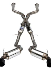 Invidia Dual N1 Catback Exhaust w/ Black Tips Nissan Z 2022+                                     - HS22N4Z7GD1SBL - Image 2