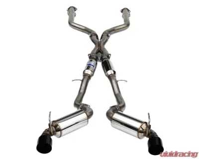 Invidia Dual N1 Catback Exhaust w/ Black Tips Nissan Z 2022+ - HS22N4Z7GD1SBL